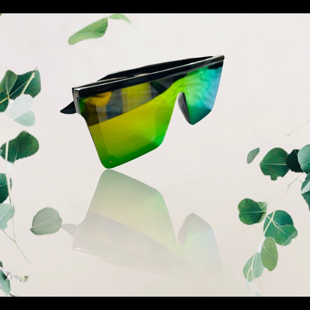 Trend 2021 sun glasses full frame women fashion big oversized sunglasses. - Picture 2 of 4